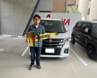 ソリオ　ご納車おめでとうございます